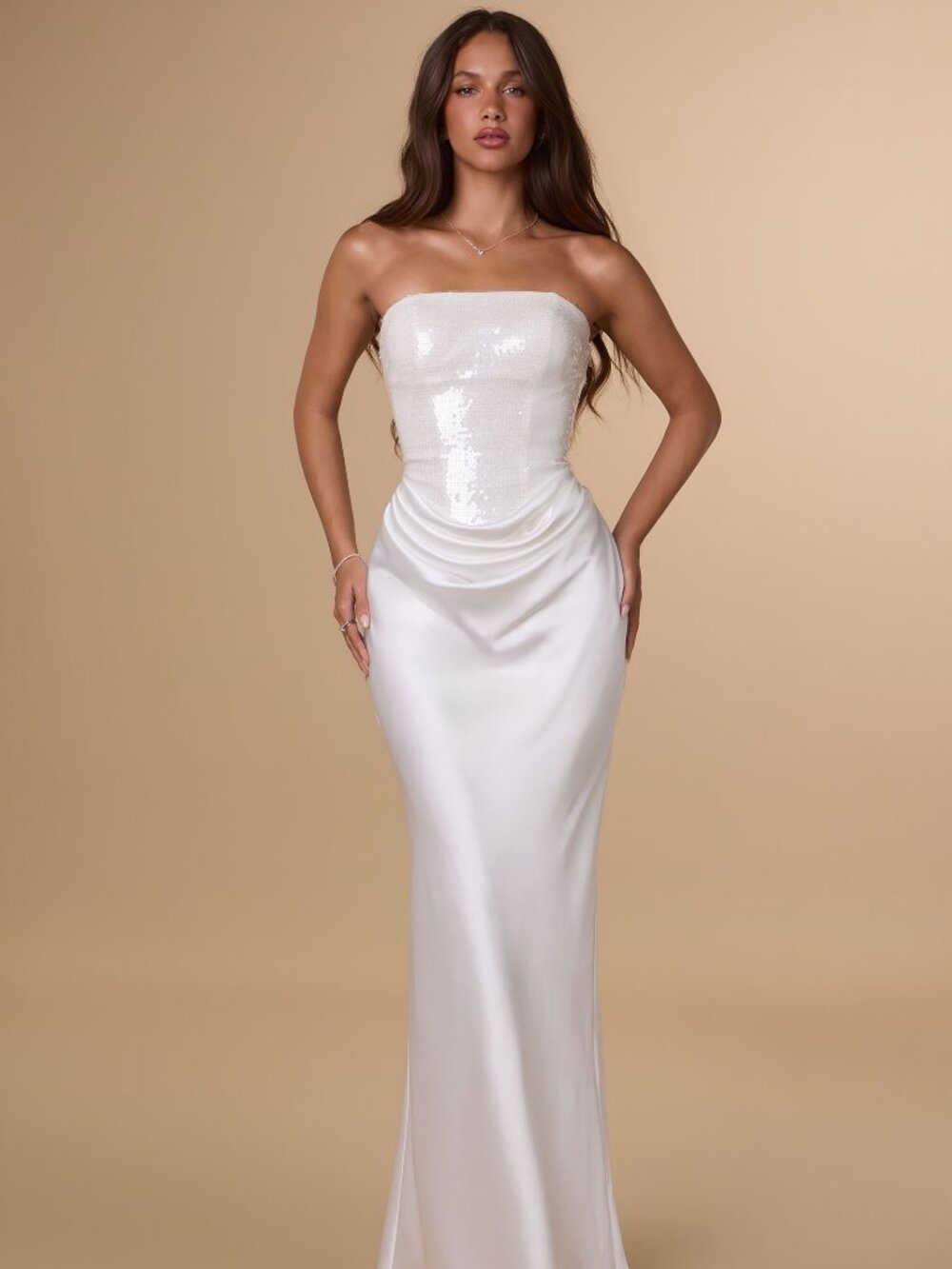 Gia White Bridal gown